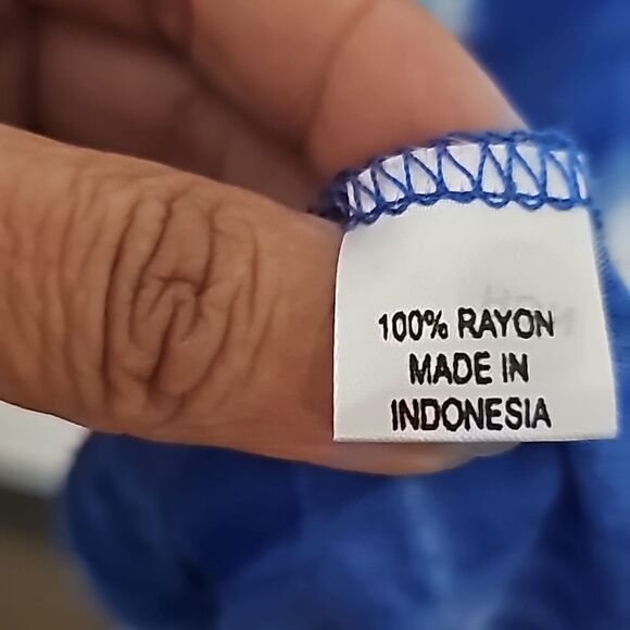 Pineapples Designed in Hawaii Tie Dye Maxi Dress Size Small‎ - Picture 8 of 10